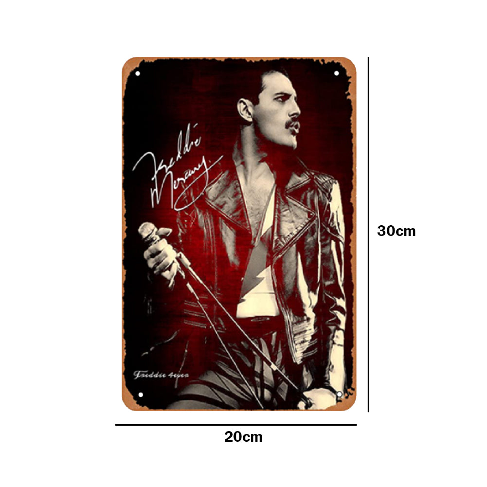 Freddie Mercury - Vintage Metal Signs(8*12Inch) - Music