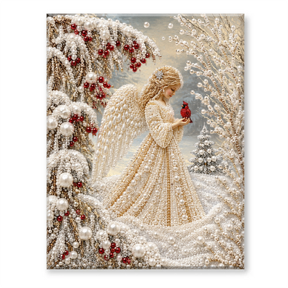 Halloween Ghost Pearl Art DIY Kit – Spooky 3D Diamond Painting