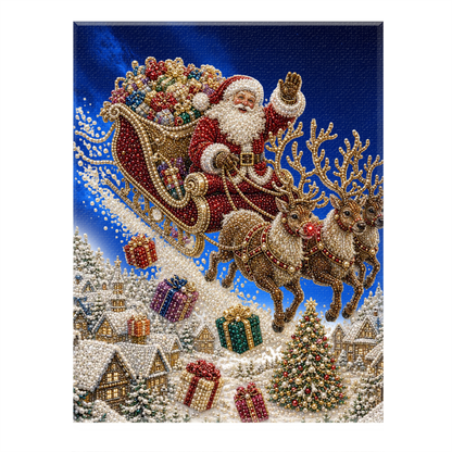 Halloween Ghost Pearl Art DIY Kit – Spooky 3D Diamond Painting