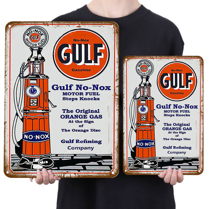 Gulf - Metal Tin Signs(8*12Inch/12*16Inch) - Garage
