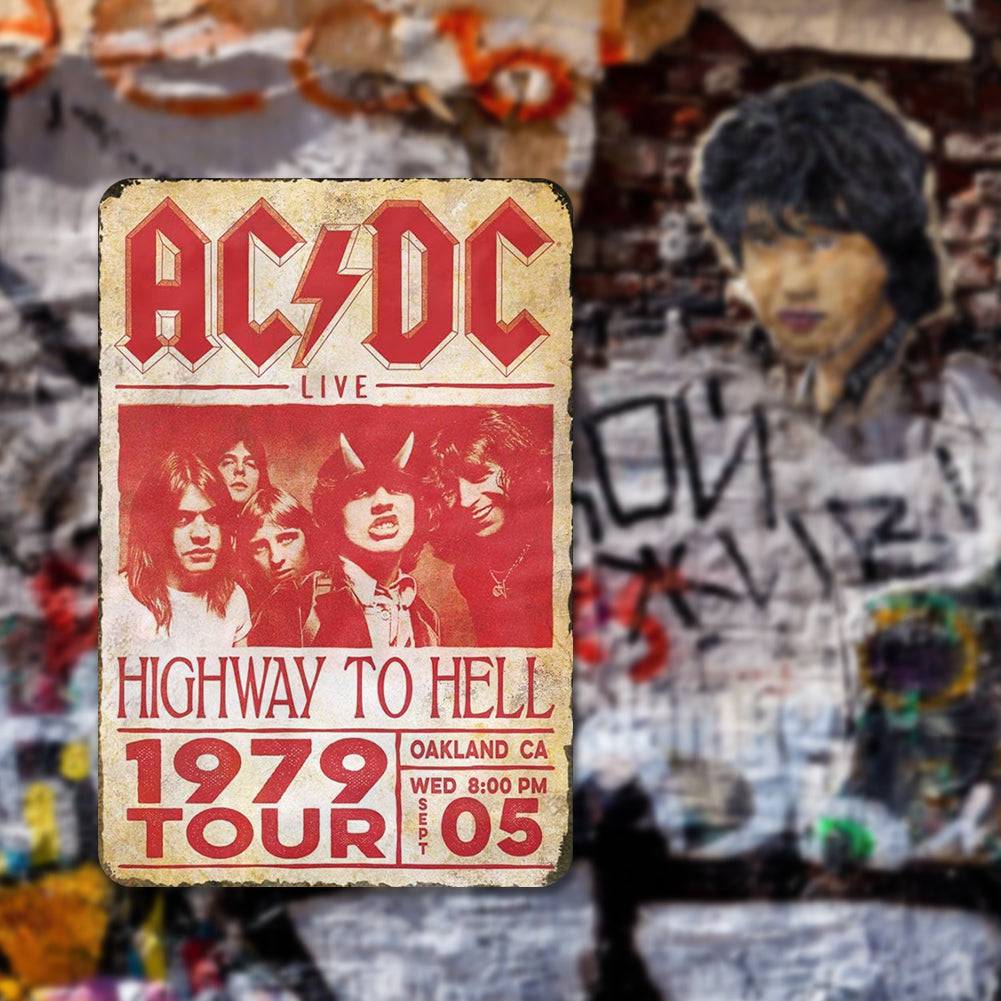 ACDC - Vintage Metal Signs(12*16Inch) - Music