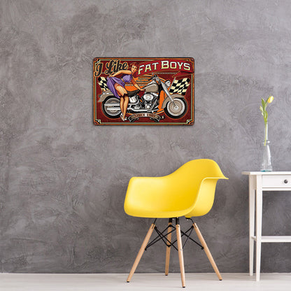 Pin UP Girl - Vintage Metal Signs(12*16Inch)-Pin-up-girls