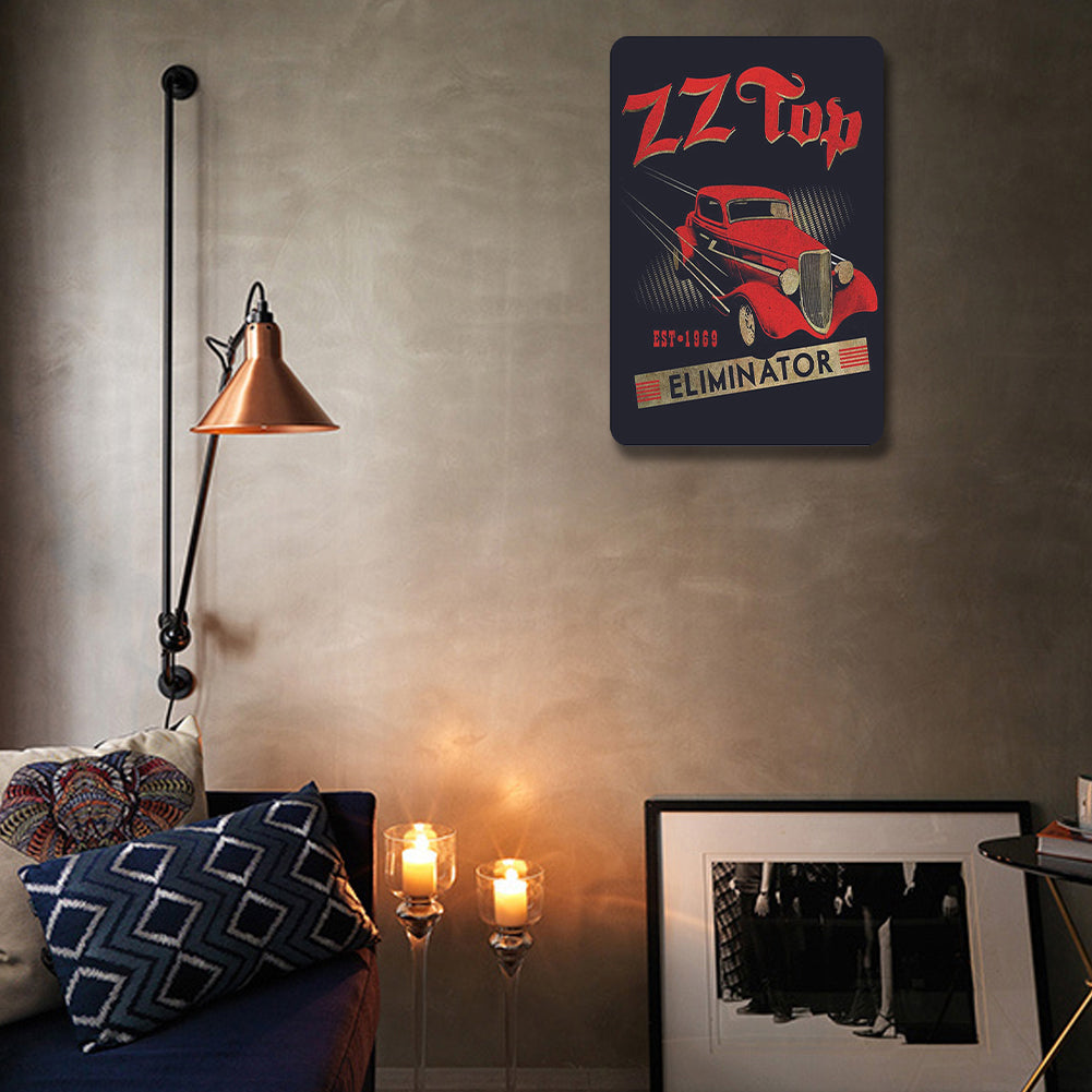 ZZ Top - Vintage Metal Signs(8*12Inch) - Vehicle