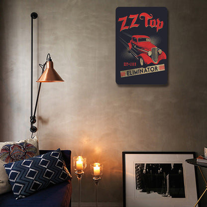 ZZ Top - Vintage Metal Signs(8*12Inch) - Vehicle