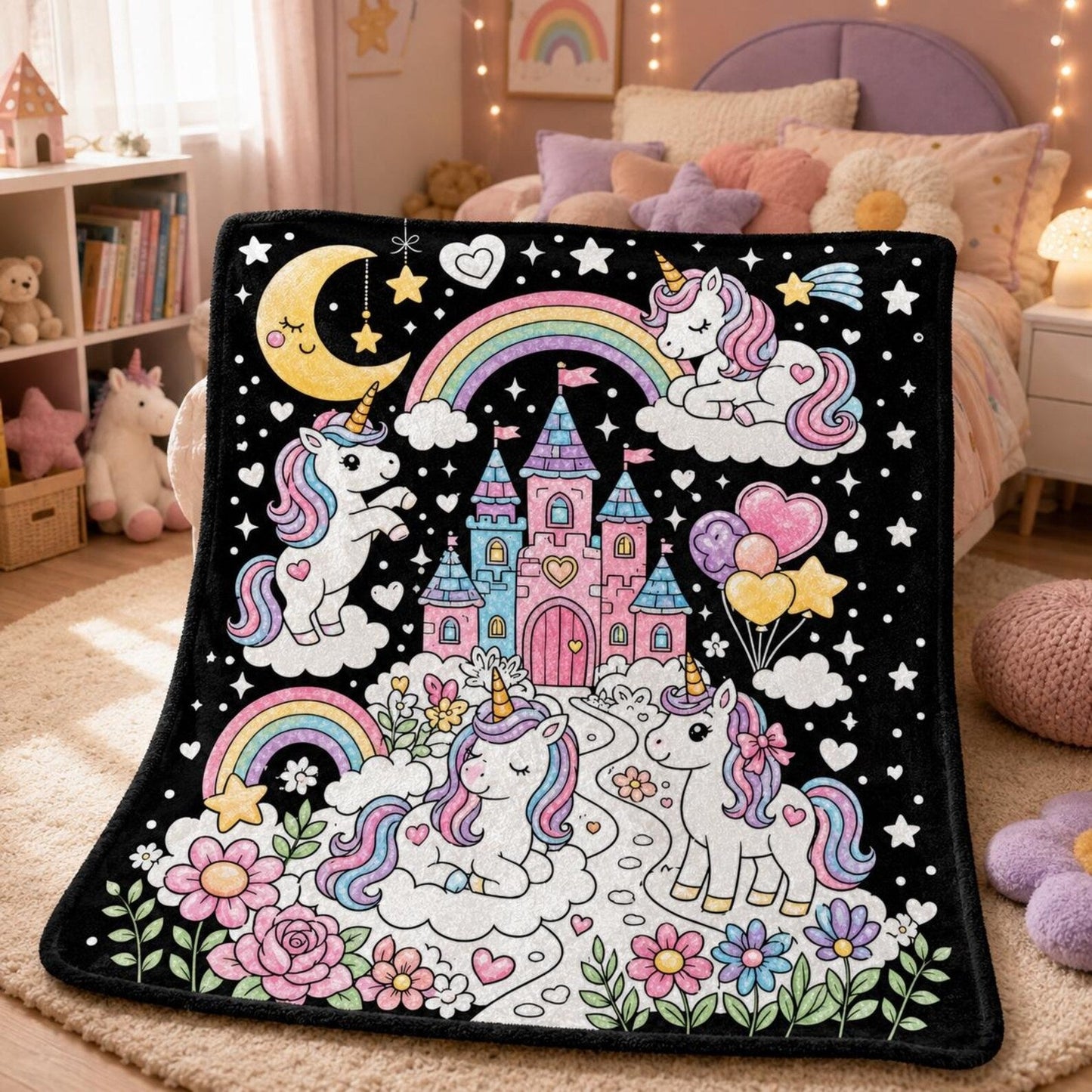 DIY Drawing Blanket – Customizable Plush Doodle & Coloring Blanket