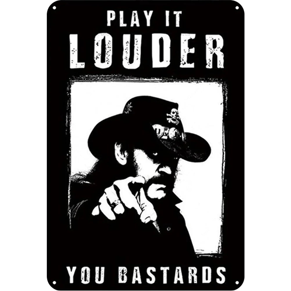 Rock Music - Vintage Metal Signs(8*12Inch) - Music