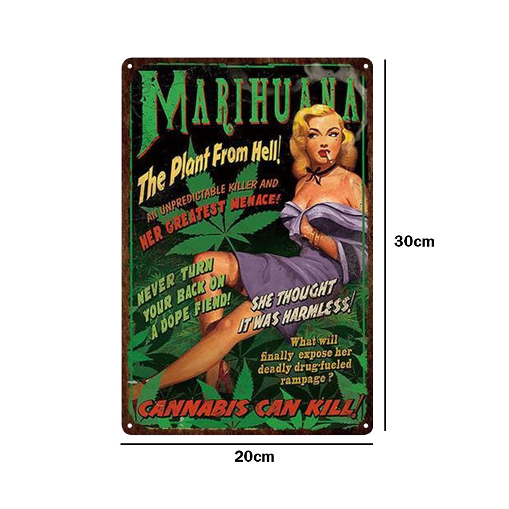 Sexy Girl - Vintage Metal Signs(12*16Inch)-Pin-up-girls
