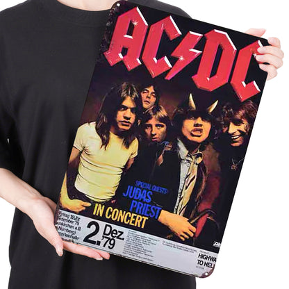 AC/DC - Vintage Metal Signs(12*16Inch) - Music