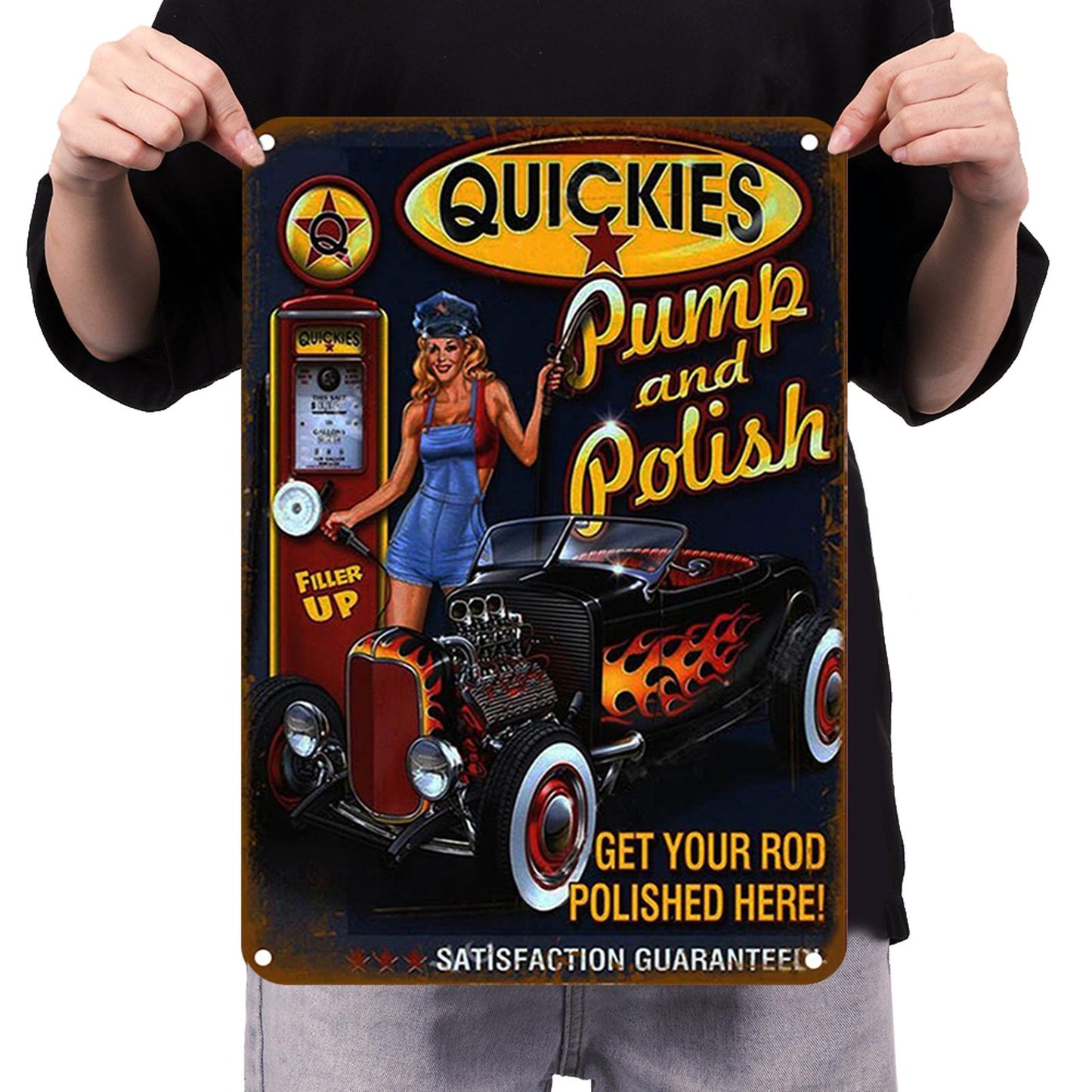 Car Model - Metal Tin Signs(8*12Inch/12*16Inch) - Garage&Transport