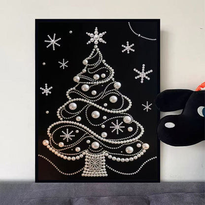 Halloween Ghost Pearl Art DIY Kit – Spooky 3D Diamond Painting