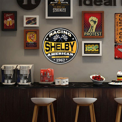 American Racing SHELBY - Round Metal Tin Signs(12*12Inch)