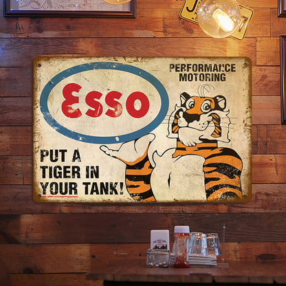 Esso - Vintage Metal Signs(8*12Inch) - Gas