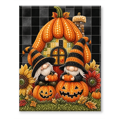 Halloween Ghost Pearl Art DIY Kit – Spooky 3D Diamond Painting
