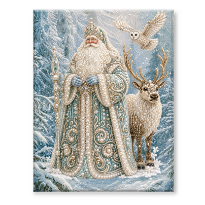 Halloween Ghost Pearl Art DIY Kit – Spooky 3D Diamond Painting
