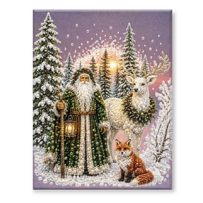 Halloween Ghost Pearl Art DIY Kit – Spooky 3D Diamond Painting