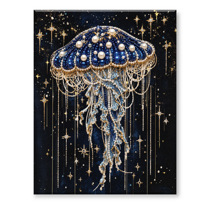 Halloween Ghost Pearl Art DIY Kit – Spooky 3D Diamond Painting