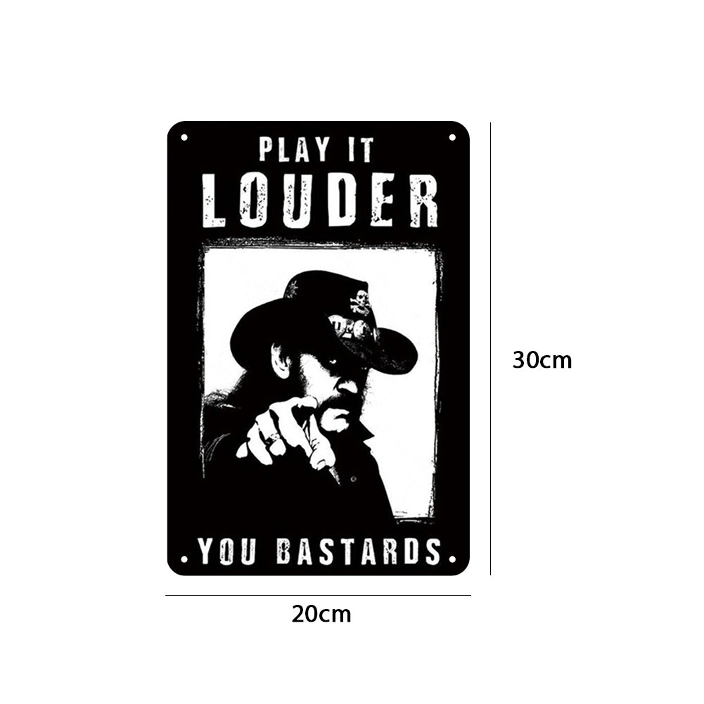 Rock Music - Vintage Metal Signs(8*12Inch) - Music