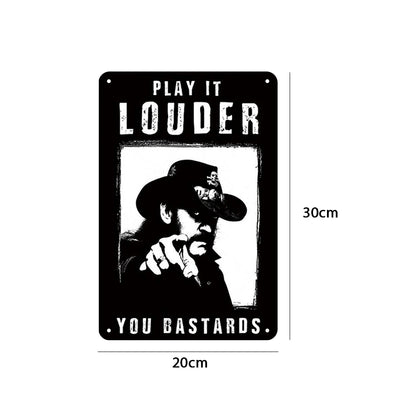 Rock Music - Vintage Metal Signs(8*12Inch) - Music