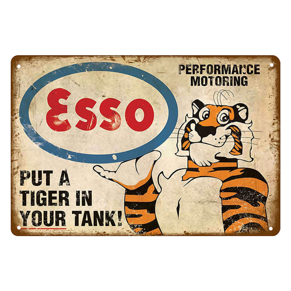 Esso - Vintage Metal Signs(8*12Inch) - Gas