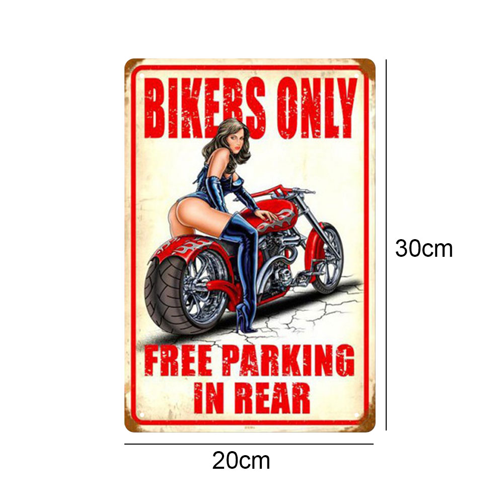 Pin Up Girl - Vintage Metal Signs(12*16Inch) - Vehicle