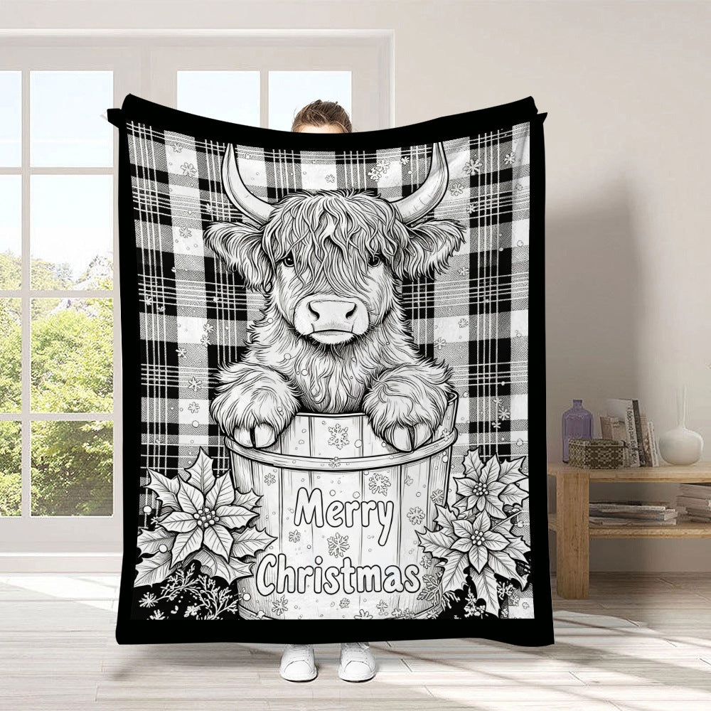DIY Drawing Blanket – Customizable Plush Doodle & Coloring Blanket