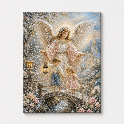 Halloween Ghost Pearl Art DIY Kit – Spooky 3D Diamond Painting