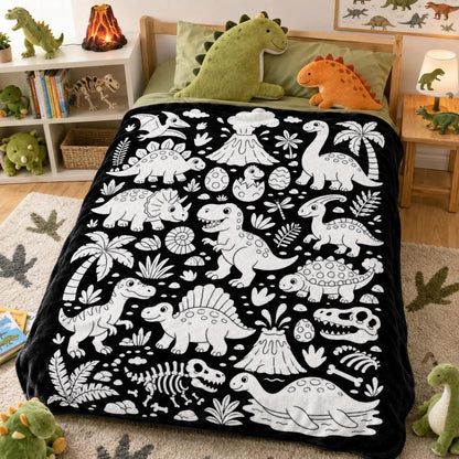 DIY Drawing Blanket – Customizable Plush Doodle & Coloring Blanket