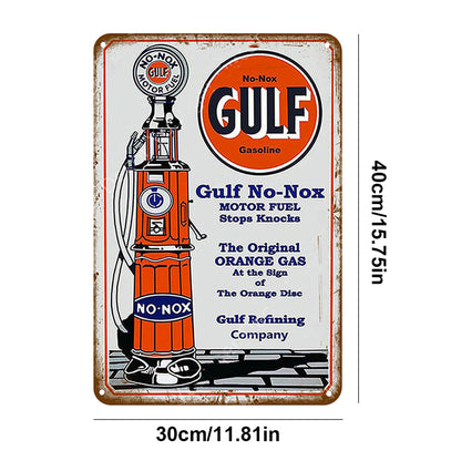 Gulf - Metal Tin Signs(8*12Inch/12*16Inch) - Garage