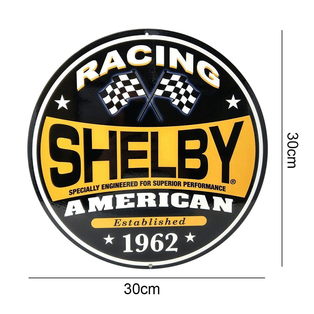 American Racing SHELBY - Round Metal Tin Signs(12*12Inch)