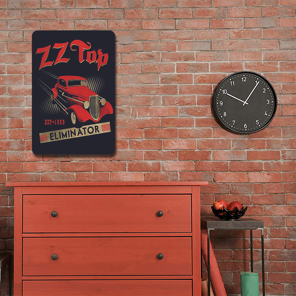 ZZ Top - Vintage Metal Signs(8*12Inch) - Vehicle