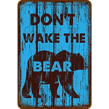 Animals Art - Metal Tin Signs(8*12Inch/12*16Inch) - Animal