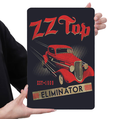 ZZ Top - Vintage Metal Signs(8*12Inch) - Vehicle