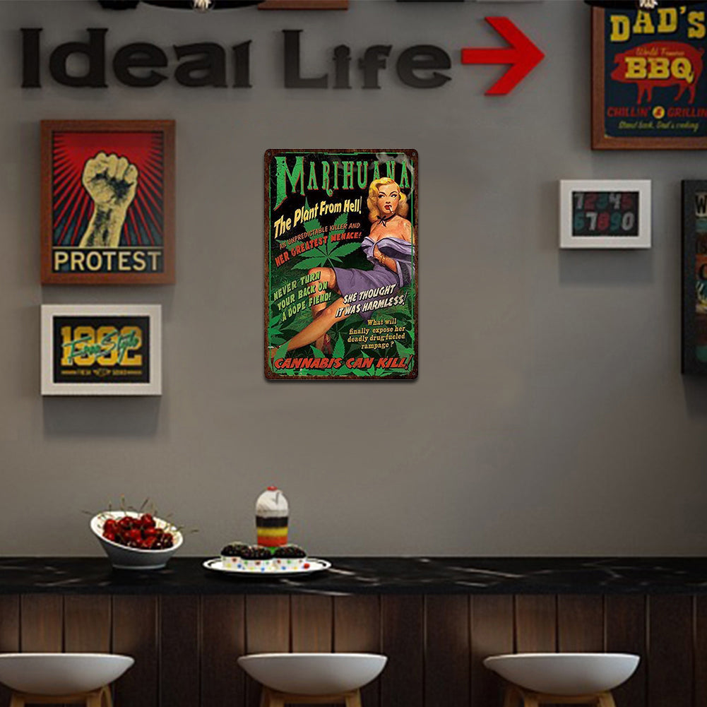 Sexy Girl - Vintage Metal Signs(12*16Inch)-Pin-up-girls