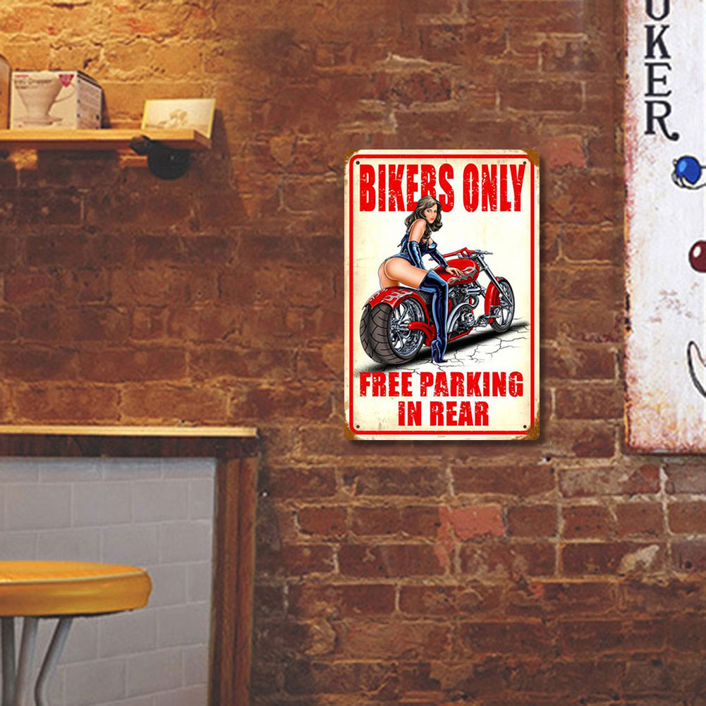 Pin Up Girl - Vintage Metal Signs(12*16Inch) - Vehicle