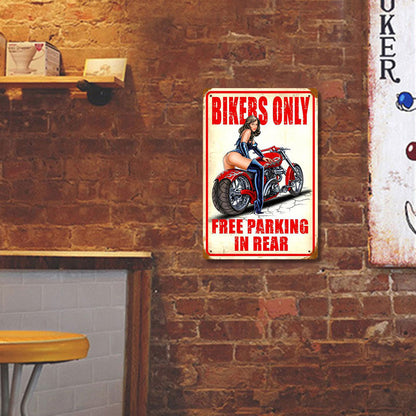 Pin Up Girl - Vintage Metal Signs(12*16Inch) - Vehicle