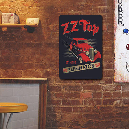 ZZ Top - Vintage Metal Signs(8*12Inch) - Vehicle