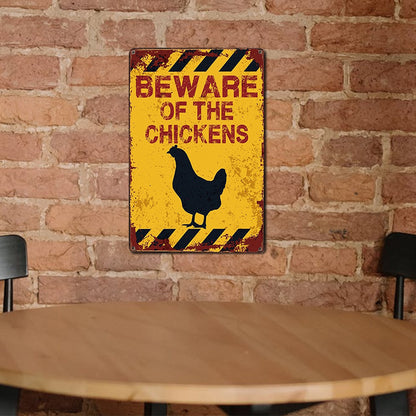 Chicken - Metal Tin Signs(8*12Inch/12*16Inch) - Animal