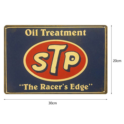 STP Oil Treatment - Vintage Metal Signs(8*12Inch) - Gas