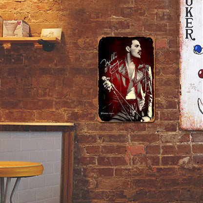 Freddie Mercury - Vintage Metal Signs(8*12Inch) - Music