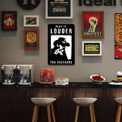 Rock Music - Vintage Metal Signs(8*12Inch) - Music