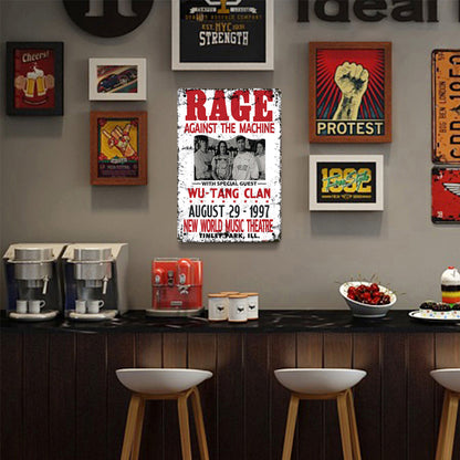 Rage Against the Machine - Vintage Metal Signs(8*12Inch) - Music