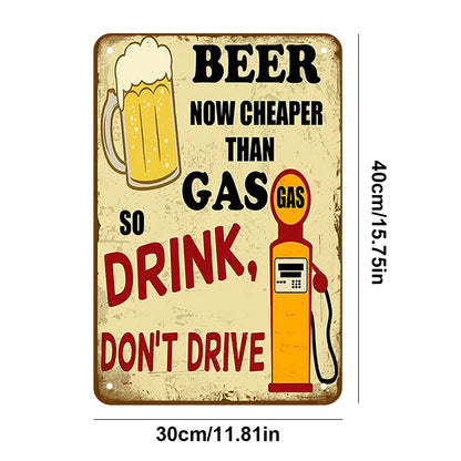 Beer - Metal Tin Signs(8*12Inch/12*16Inch) - Bar
