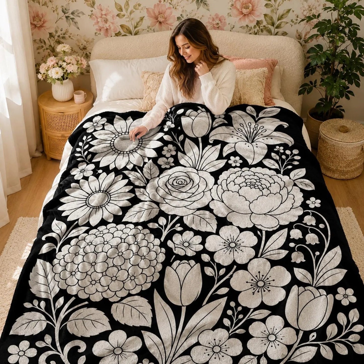 DIY Drawing Blanket – Customizable Plush Doodle & Coloring Blanket