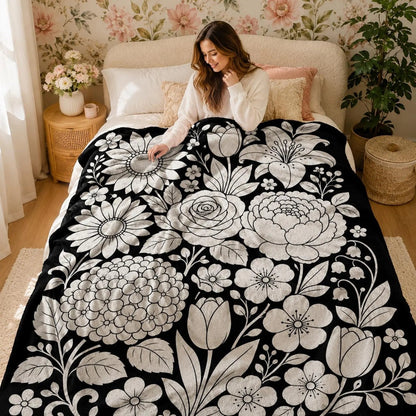 DIY Drawing Blanket – Customizable Plush Doodle & Coloring Blanket