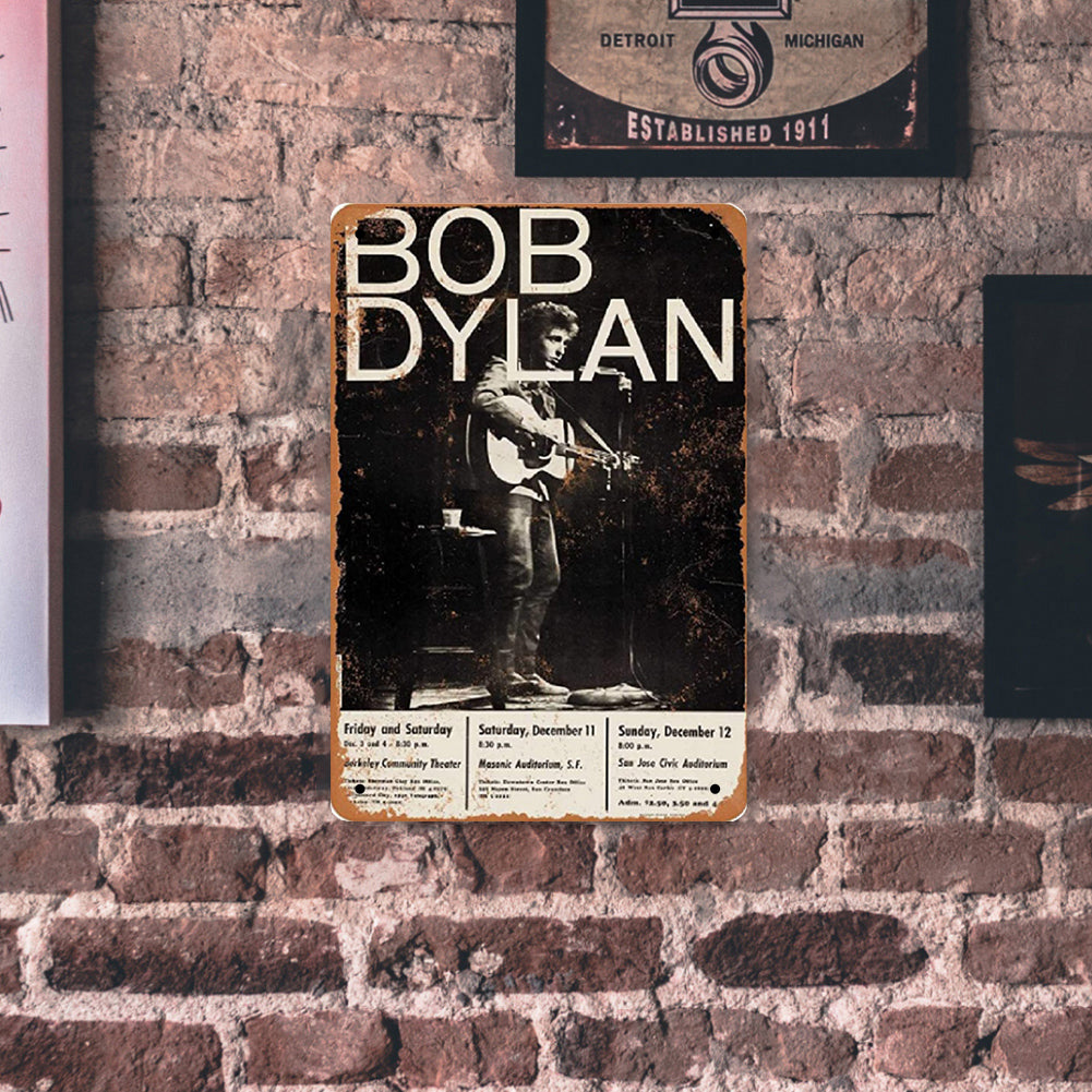 Bob Dylan - Vintage Metal Signs(8*12Inch) - Music