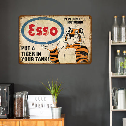 Esso - Vintage Metal Signs(8*12Inch) - Gas