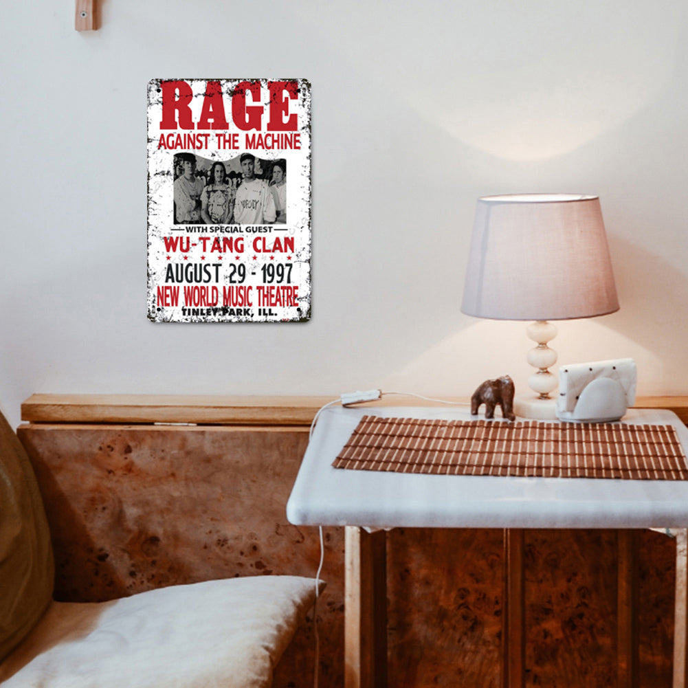 Rage Against the Machine - Vintage Metal Signs(8*12Inch) - Music