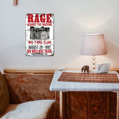 Rage Against the Machine - Vintage Metal Signs(8*12Inch) - Music
