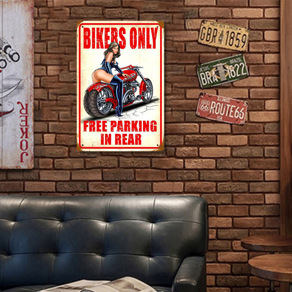 Pin Up Girl - Vintage Metal Signs(12*16Inch) - Vehicle