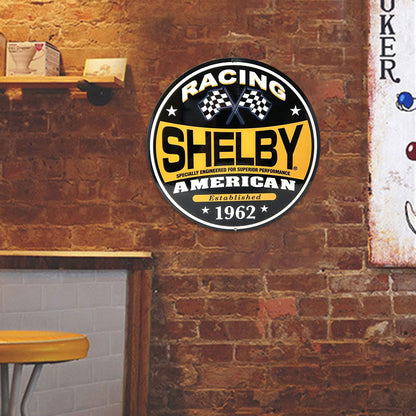 American Racing SHELBY - Round Metal Tin Signs(12*12Inch)